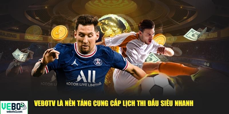 Trang web bóng đá vebo tv mang đến trải nghiệm thể thao online chất lượng cao